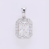 2.35 Carats Lab Grown Diamond 14K Gold Pendant
