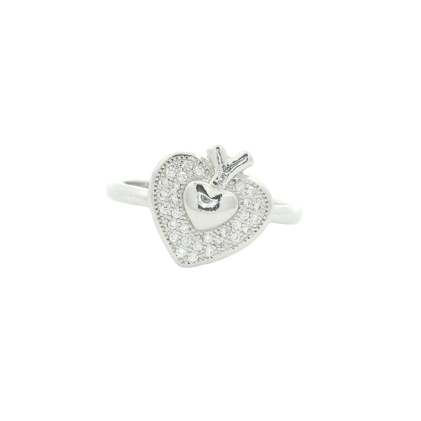 1.54 Ct Cubic Zirconia 925 Sterling Silver Ring