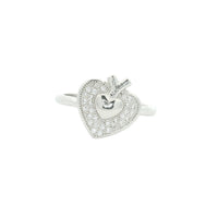 1.54 Ct Cubic Zirconia 925 Sterling Silver Ring