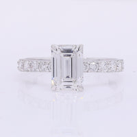 2.31 Carats Lab Grown Diamond 14K Gold Ring