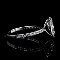 1.94 Carats Lab Grown Diamond 14K Gold Ring