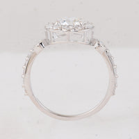2.07 Carats Lab Grown Diamond 14K Gold Ring
