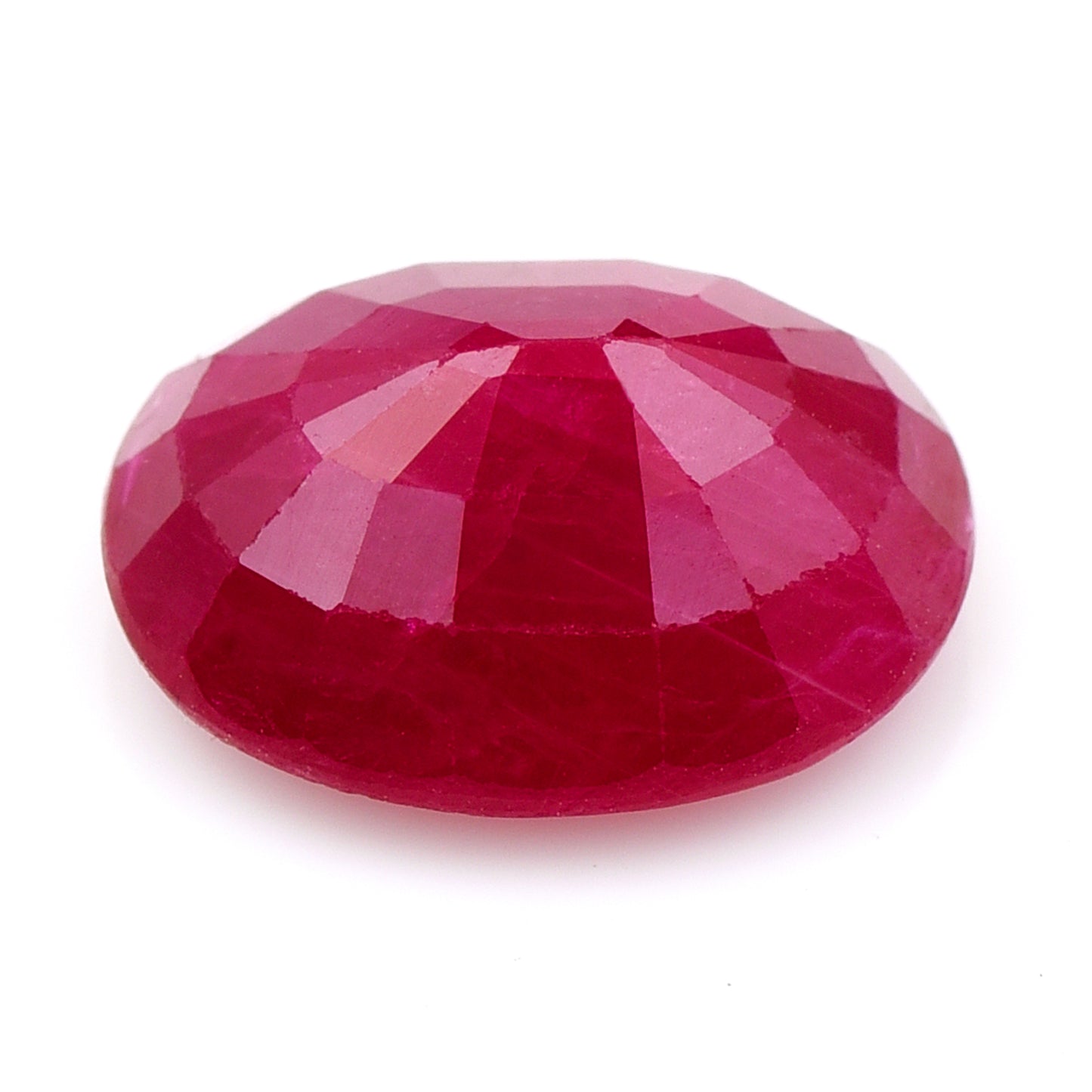 3.09 Natural Corundum Ruby Oval Mixed Cut Gemstone