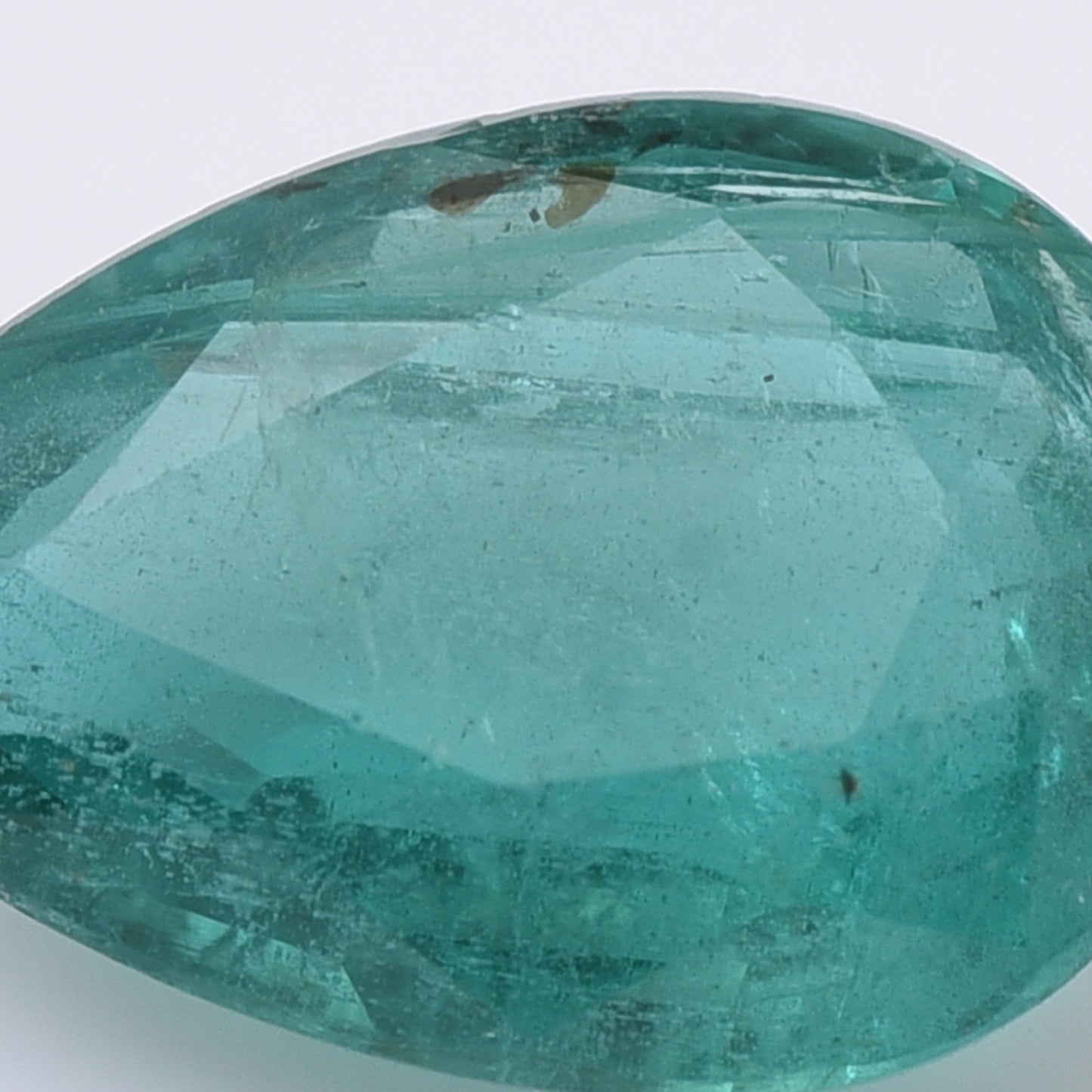 2.82 Natural Beryl Emerald Pear Mixed Cut Gemstone