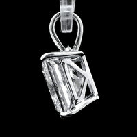 3.01 Carats Lab Grown Diamond 14K Gold Pendant