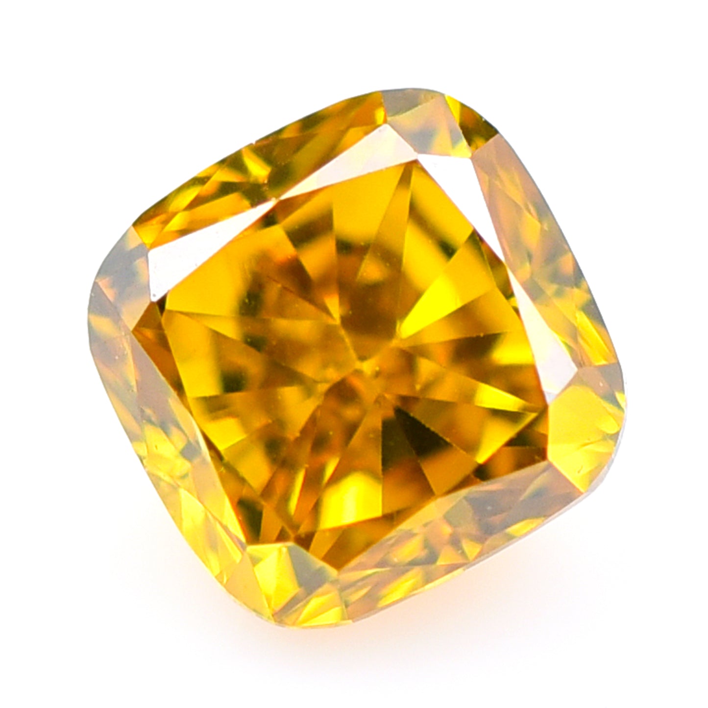 0.27 Brown Diamond Cushion Loose Diamond