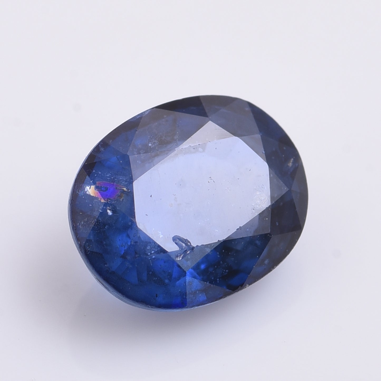 2.09 Natural Corundum Sapphire Oval Mixed Cut Gemstone
