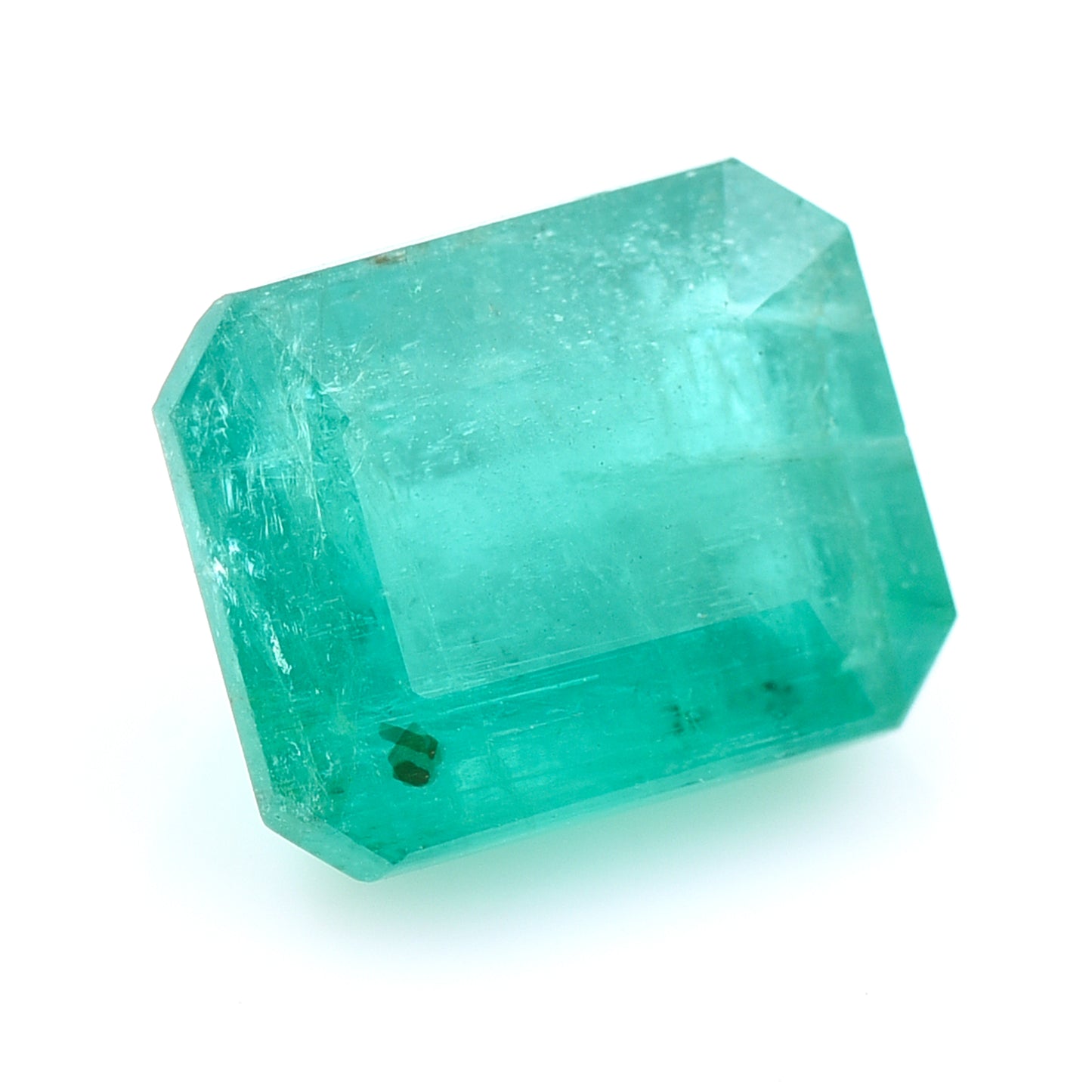 3.39 Natural Beryl Emerald Emerald Cut Gemstone