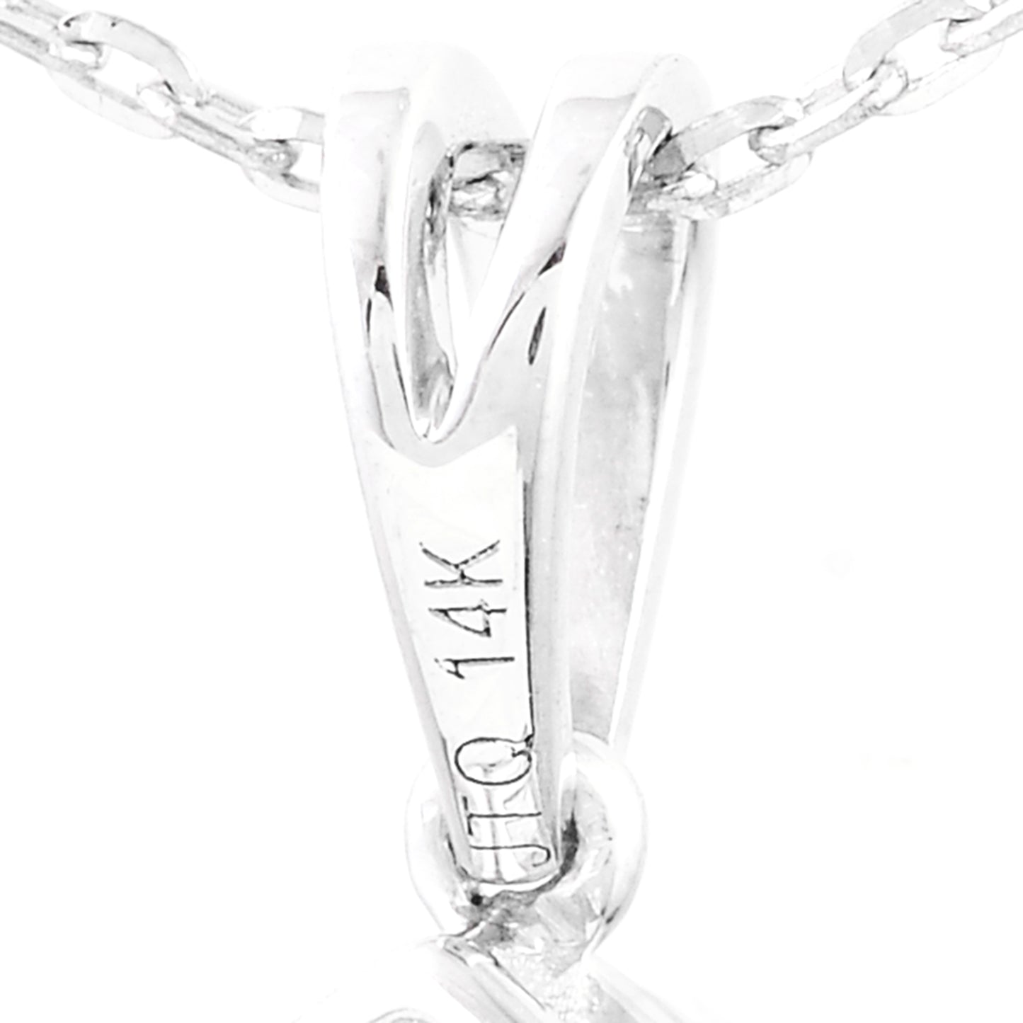 5.65 Carats Pink Lab Grown Diamond 14K Gold Pendant