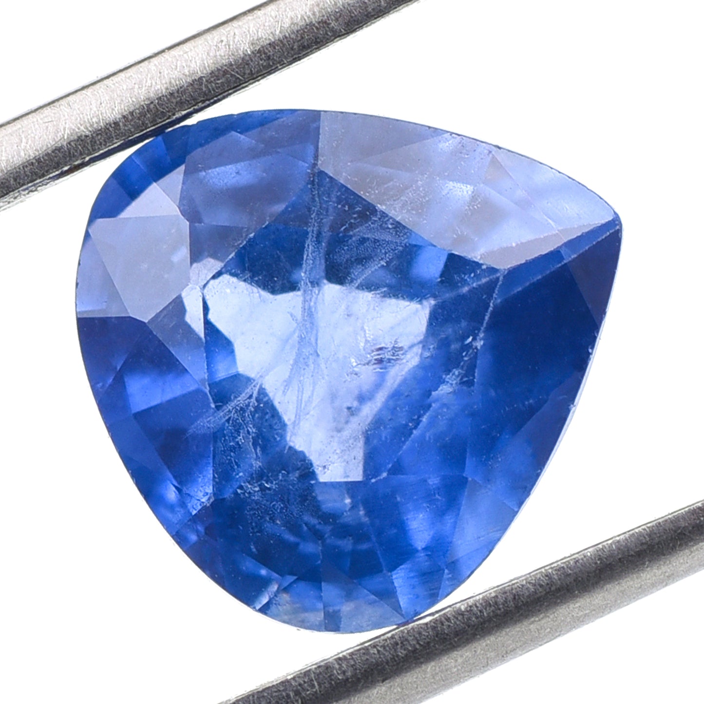 2.36 Natural Corundum Sapphire Pear Mixed Cut Gemstone