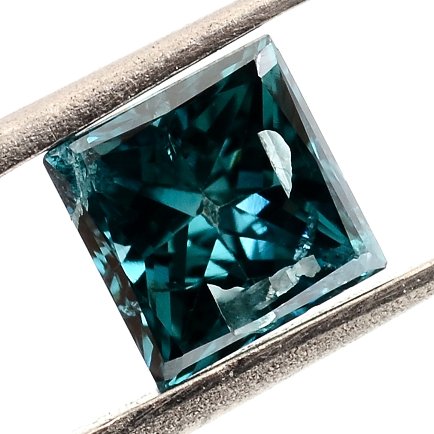 0.32 Blue Diamond Sqaure Loose Gemstone