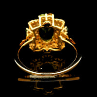 1.81 Ct Oval Tourmaline 14K Gold Ring