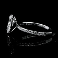 1.94 Carats Lab Grown Diamond 14K Gold Ring
