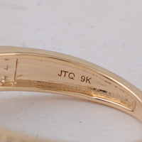 2.86 Ct Oval Sapphire 9K Gold Ring