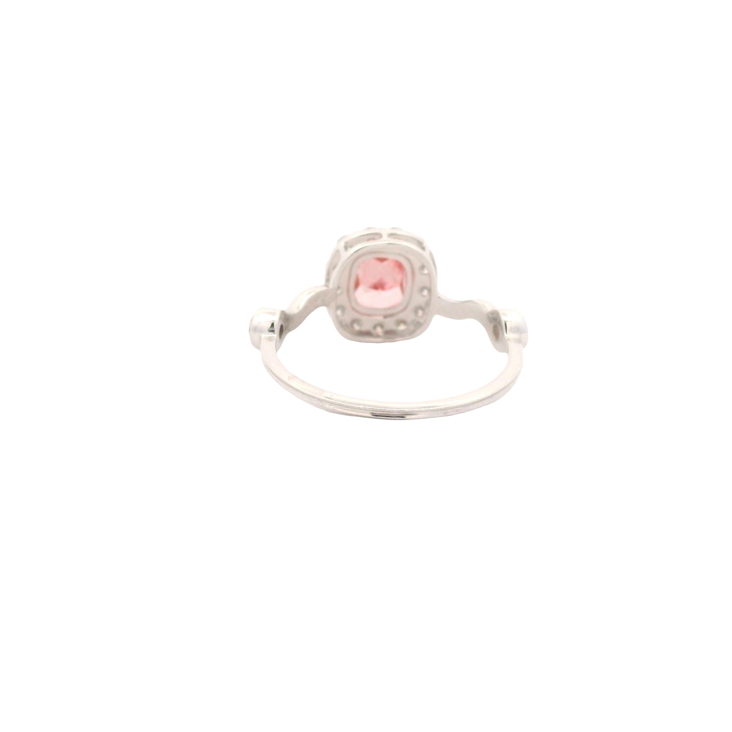 1.54 Carats Pink Lab Grown Diamond 14K Gold Ring