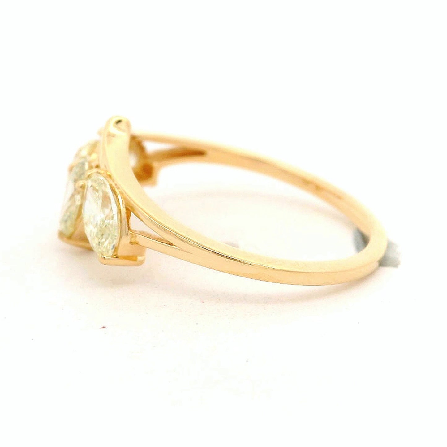 1.24 Ct Pear Diamond 14K Gold Ring
