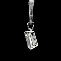 7.05 Carats Lab Grown Diamond 14K Gold Pendant