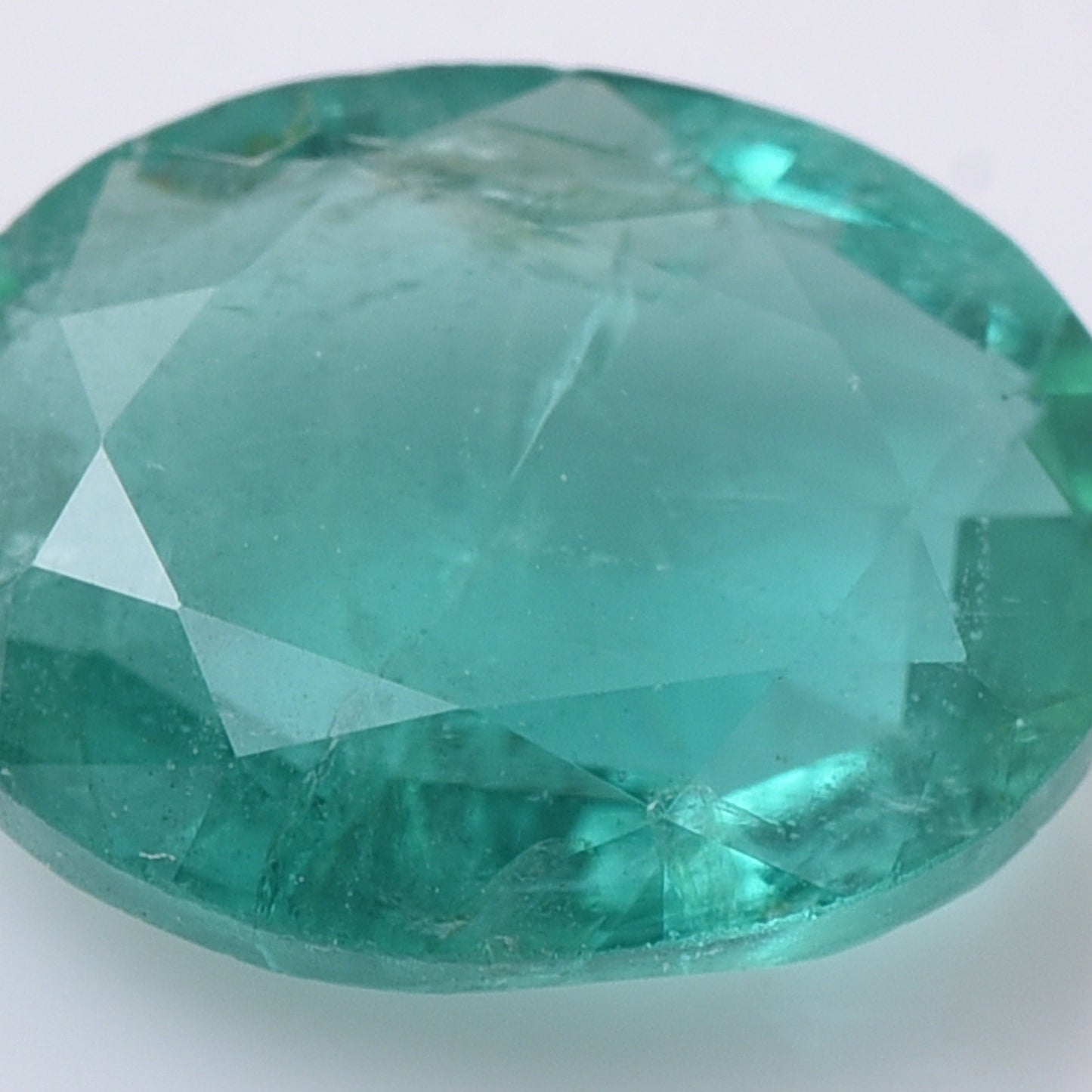 2.02 Natural Beryl Emerald Oval Mixed Cut Gemstone
