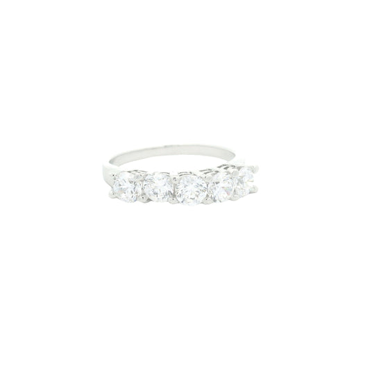 3.54 Ct Cubic Zirconia 925 Sterling Silver Ring