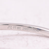 1.57 Ct Oval Mixed Cut Natural Sapphire 950 Platinum Ring