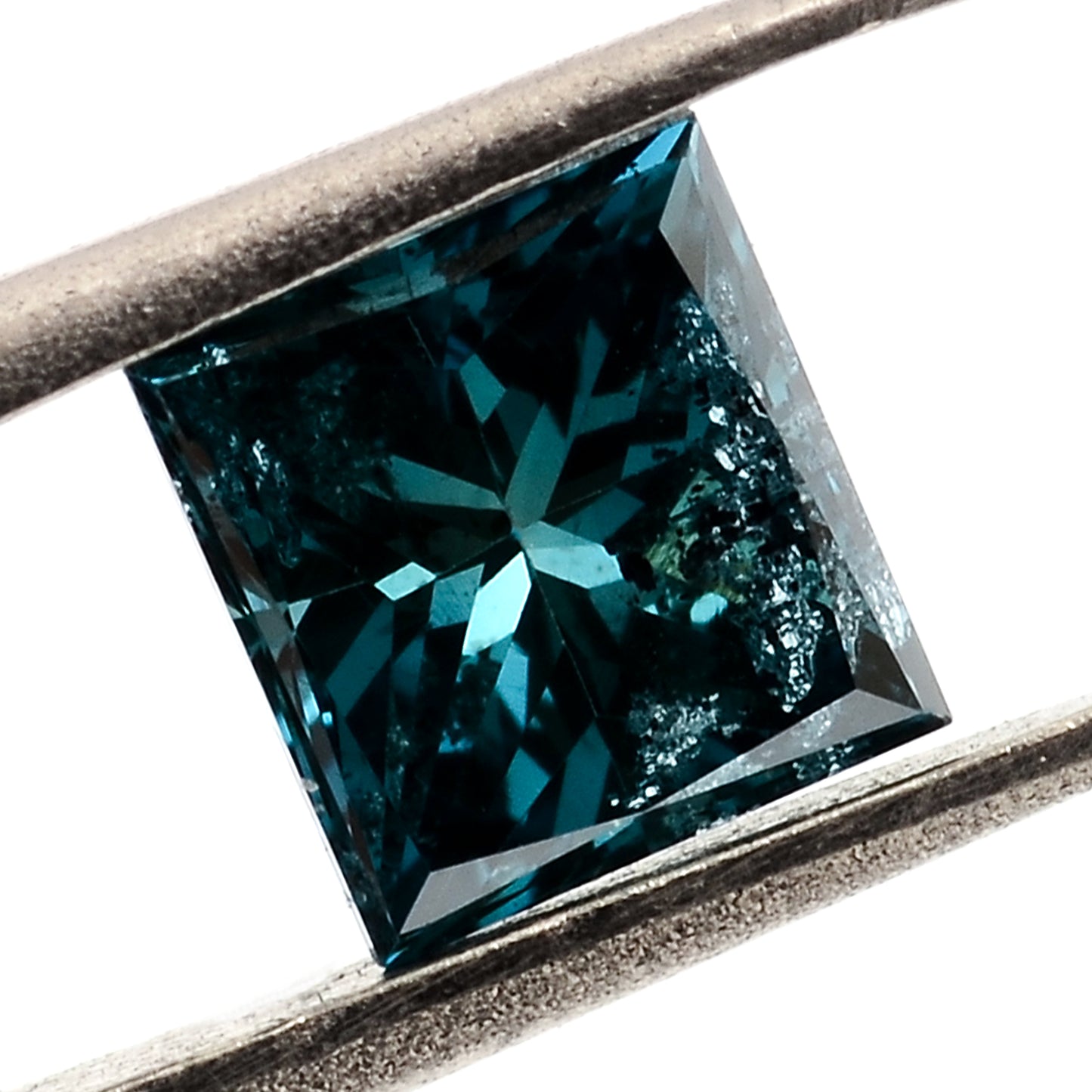 0.30 Blue Diamond Sqaure Loose Gemstone