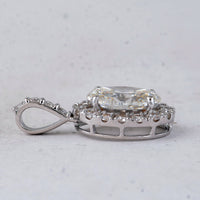 2.30 Carats Lab Grown Diamond 14K Gold Pendant
