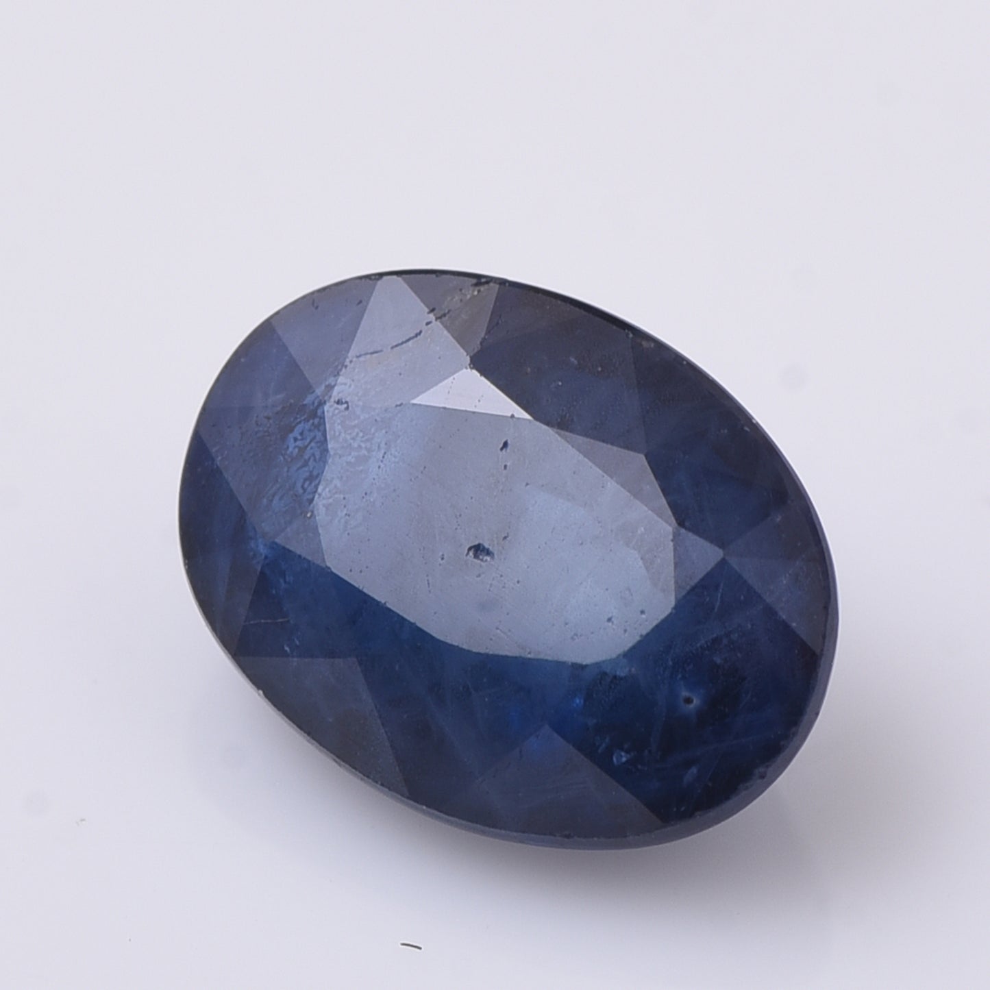 1.84 Natural Corundum Sapphire Oval Mixed Cut Gemstone