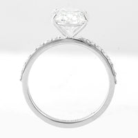 3.07 Carats Lab Grown Diamond 14K Gold Ring