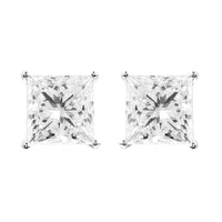 3.82 Carats Lab Grown Diamond 14K Gold Earrings