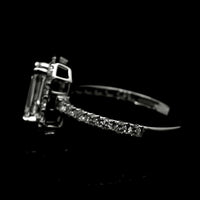 1.92 Carats Lab Grown Diamond 14K Gold Ring