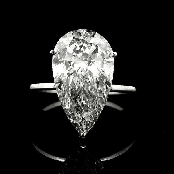4.61 Carats Lab Grown Diamond 14K Gold Ring