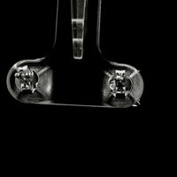 3.72 Carats Lab Grown Diamond 14K Gold Earrings