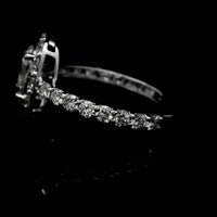 2.10 Carats Lab Grown Diamond 14K Gold Ring