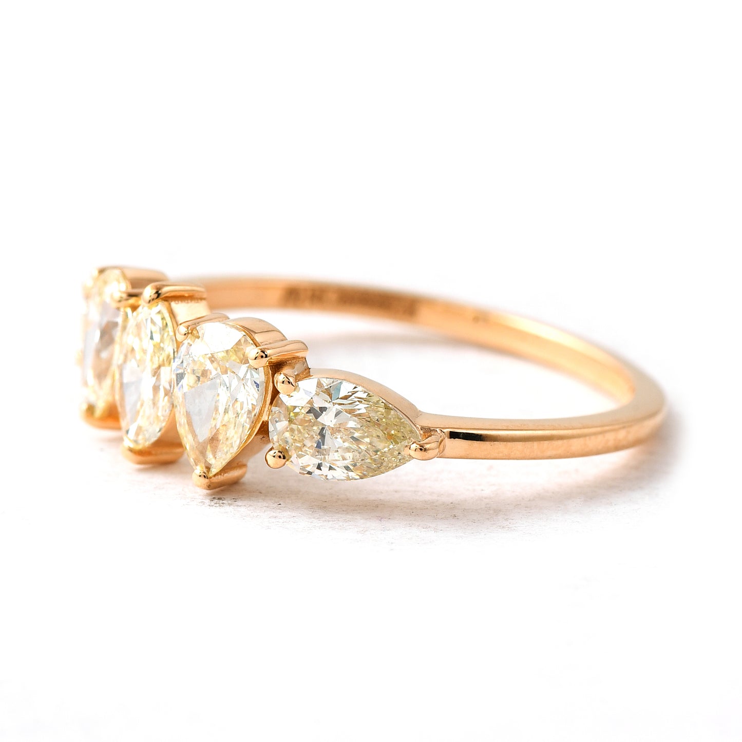0.51 Ct Marquise Diamond 14K Gold Ring