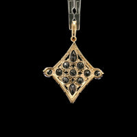 1.91 Ct Pear Tanzanite 14K Gold Pendant