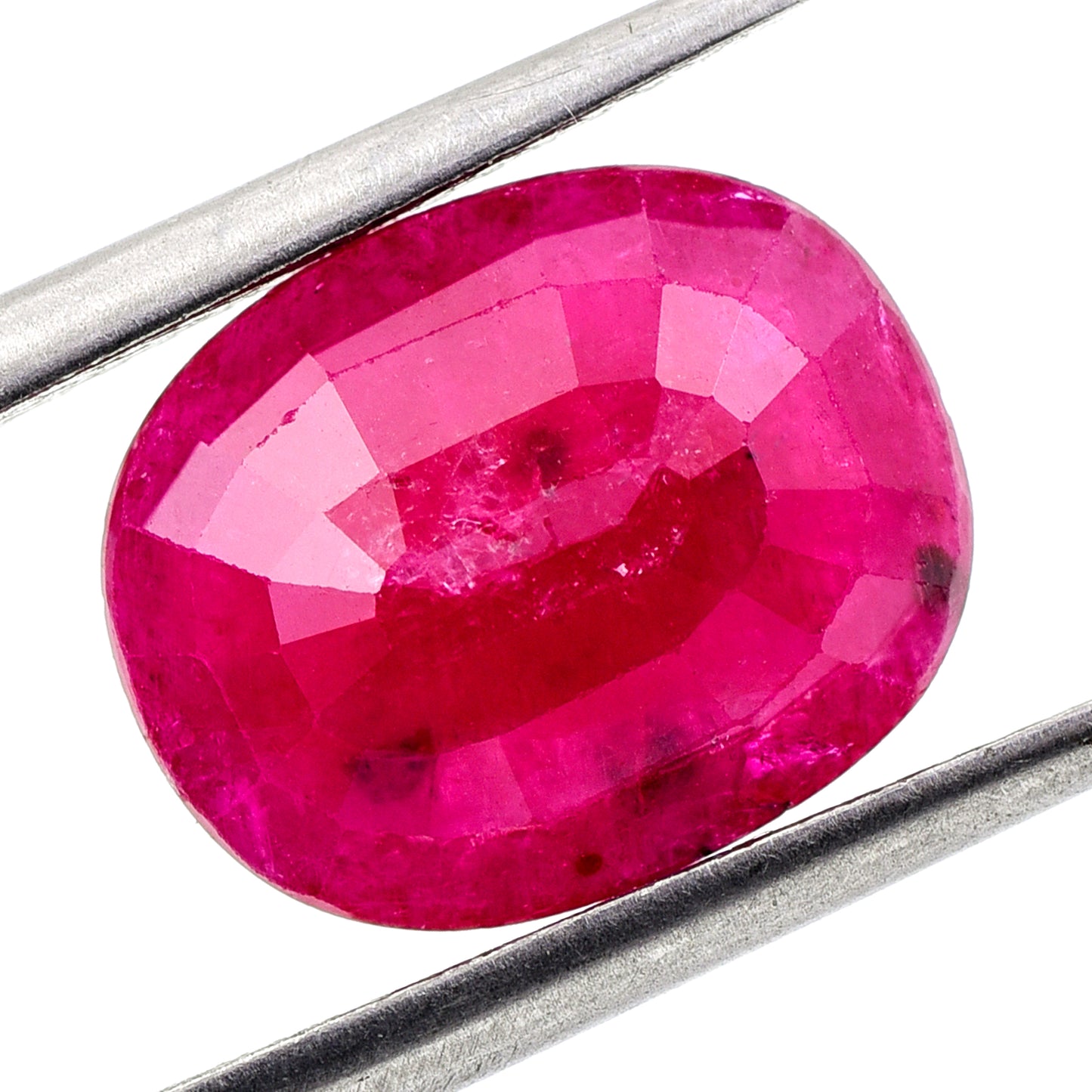 4.55 Natural Corundum Ruby Oval Mixed Cut Gemstone