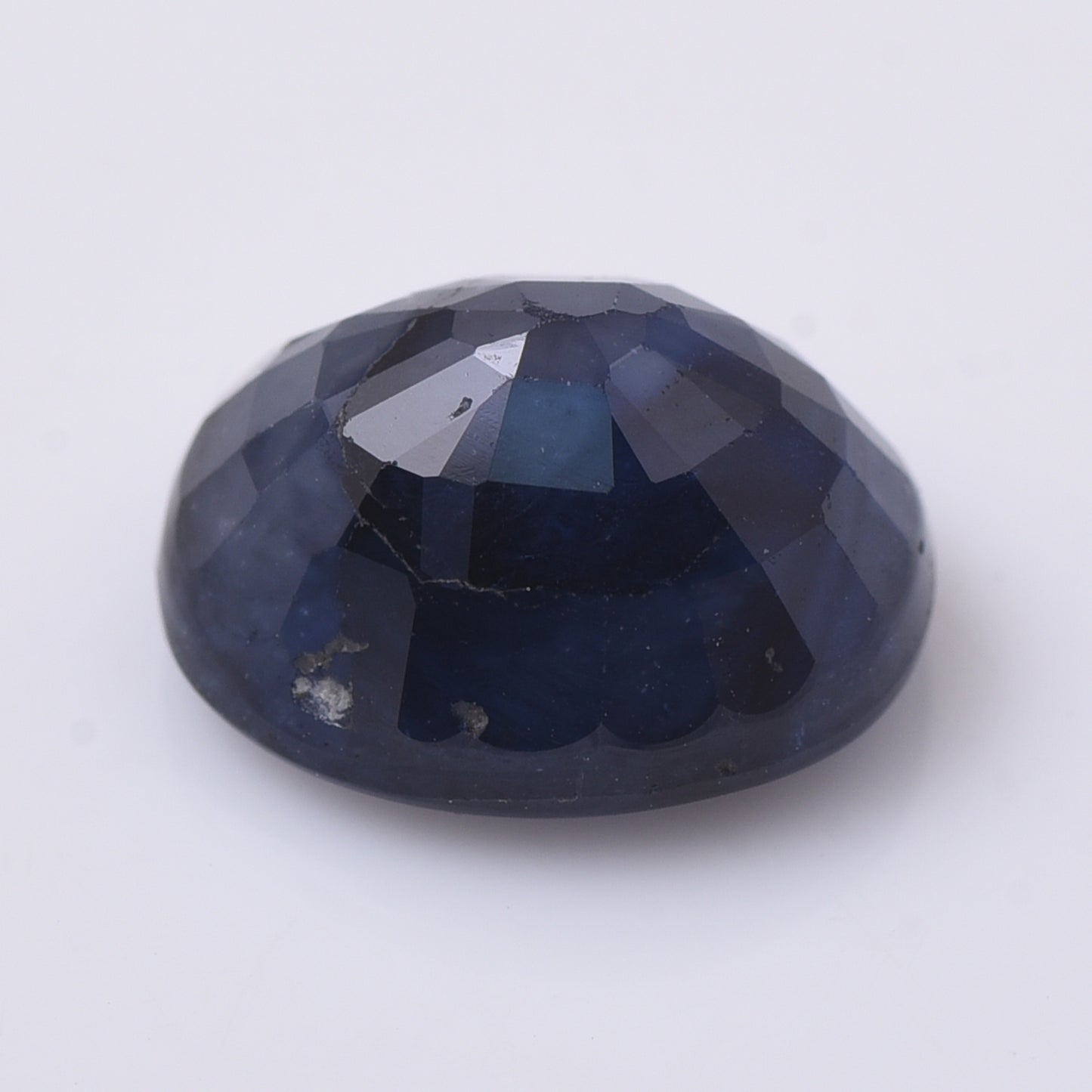 4.36 Natural Corundum Sapphire Oval Mixed Cut Gemstone