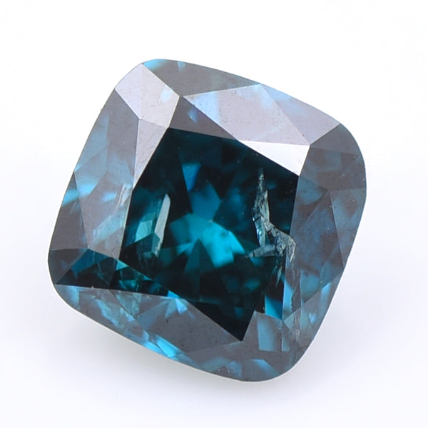 0.25 Blue Diamond Cushion Loose Diamond