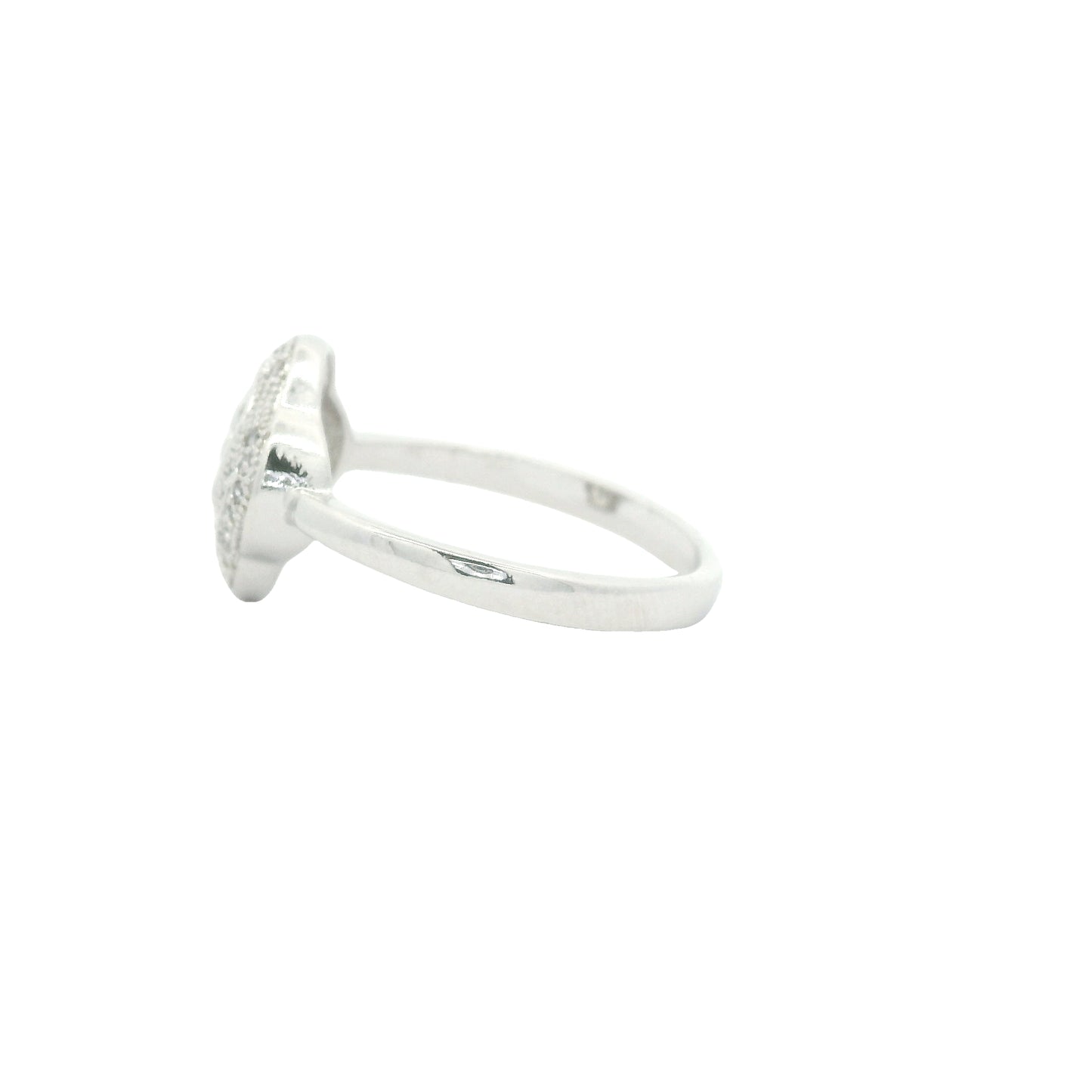 1.25 Ct Cubic Zirconia 925 Sterling Silver Ring
