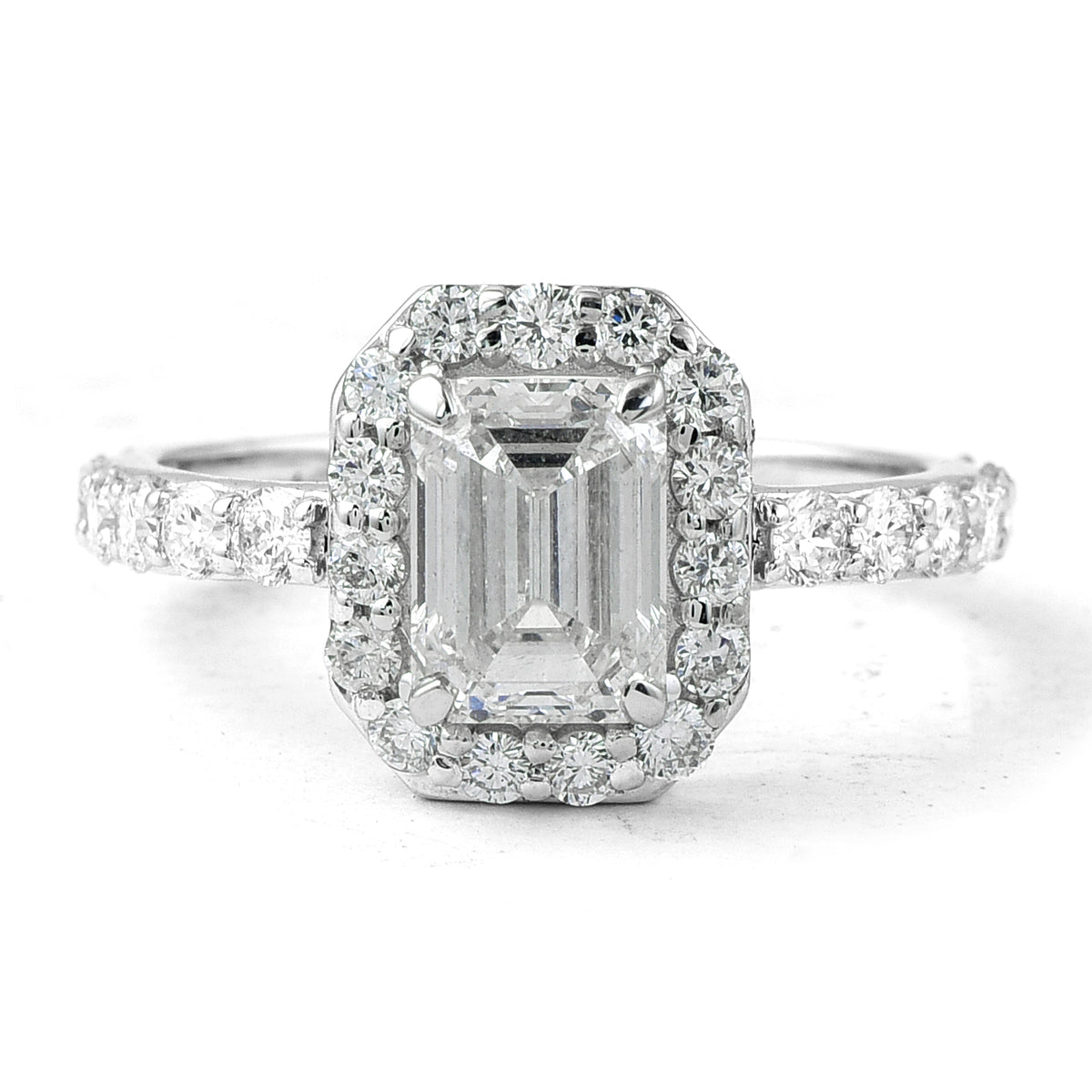 2.56 Carats Lab Grown Diamond 14K Gold Ring