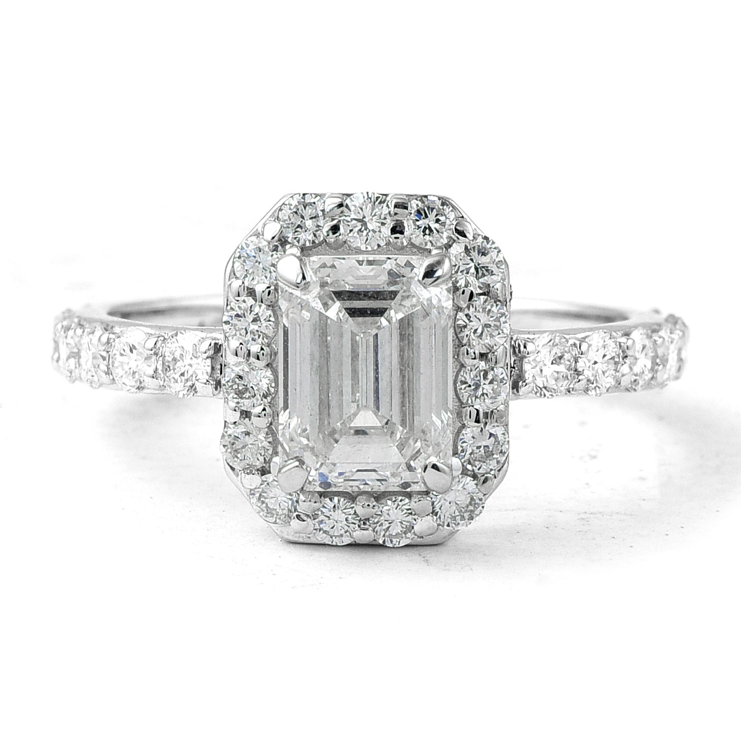 2.56 Carats Lab Grown Diamond 14K Gold Ring