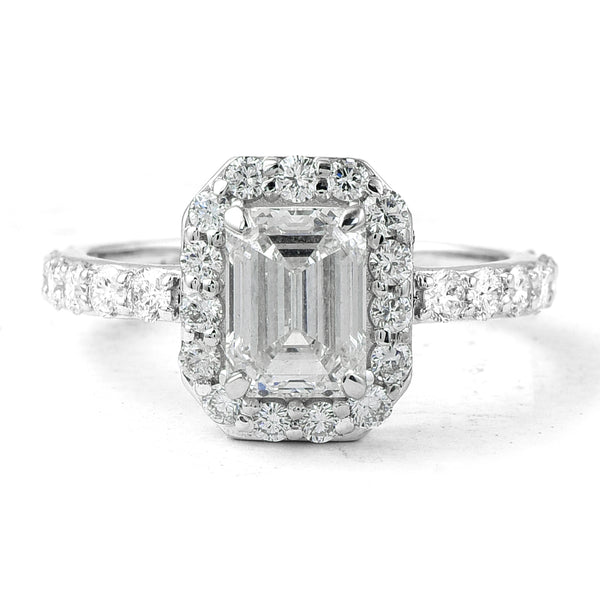 2.56 Carats Lab Grown Diamond 14K Gold Ring
