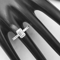 2.35 Carats Lab Grown Diamond 14K Gold Ring