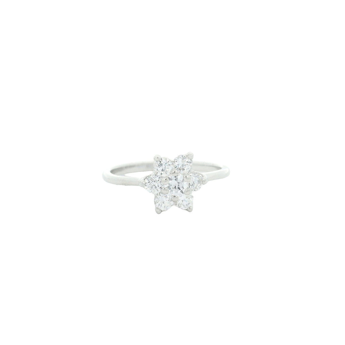 1.20 Ct Cubic Zirconia 925 Sterling Silver Ring