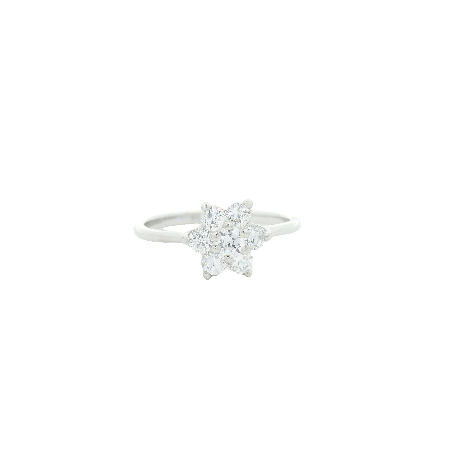 1.20 Ct Cubic Zirconia 925 Sterling Silver Ring