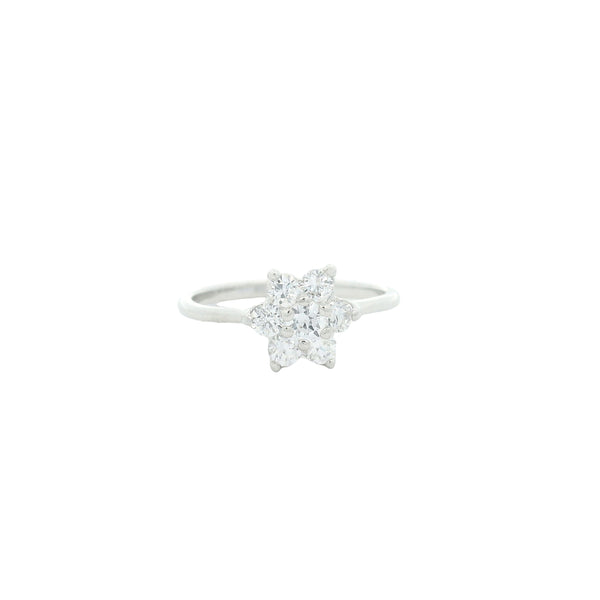 1.20 Ct Cubic Zirconia 925 Sterling Silver Ring