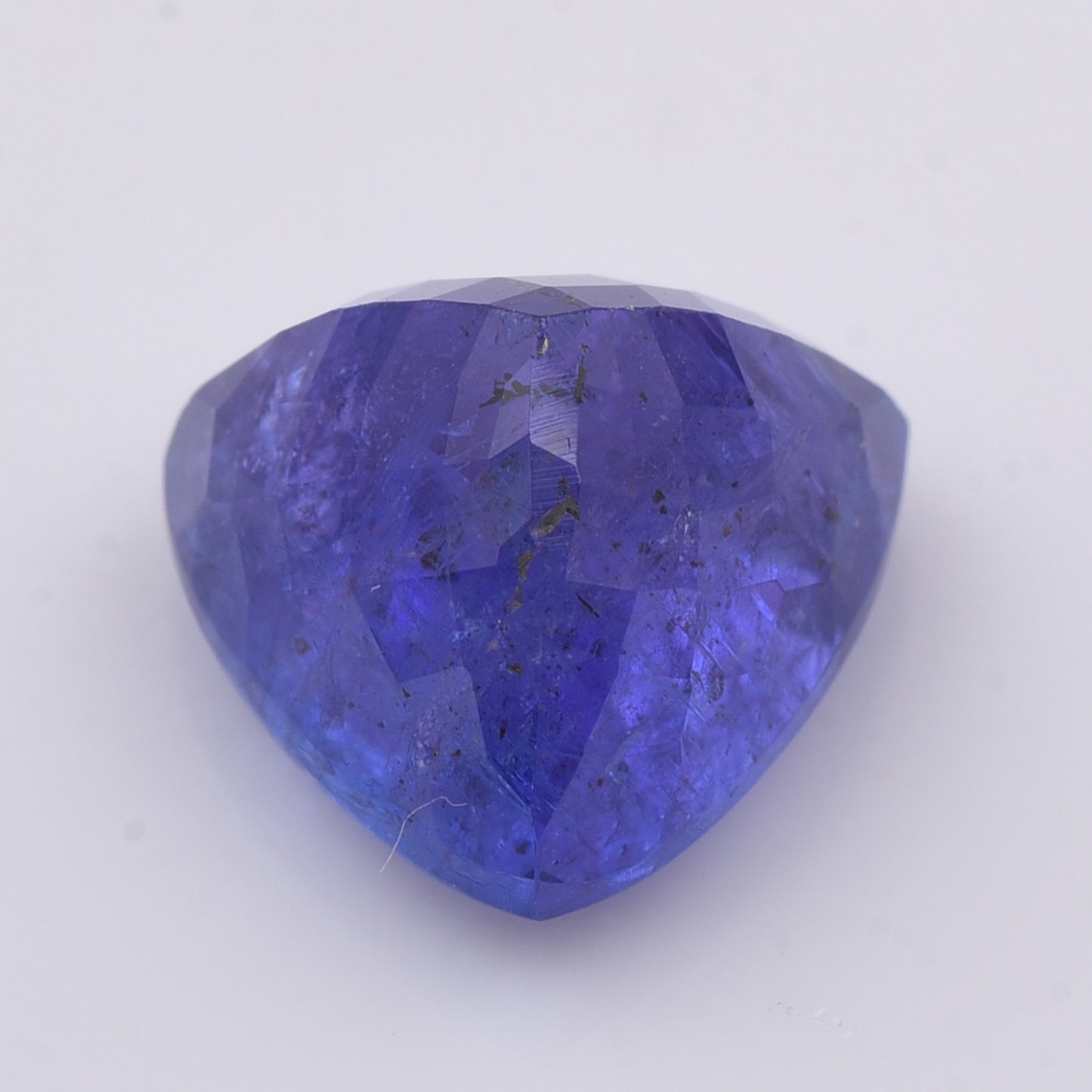 6.91 Natural Zoisite Tanzanite Triangular Mixed Cut Gemstone