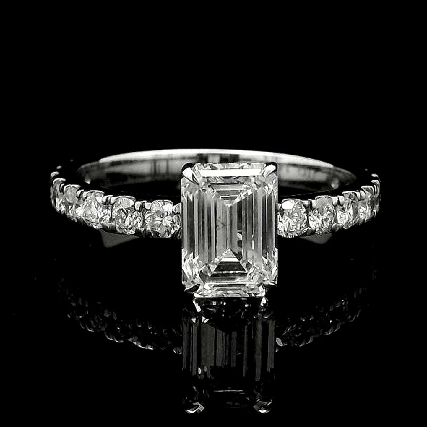 2.50 Carats Lab Grown Diamond 14K Gold Ring