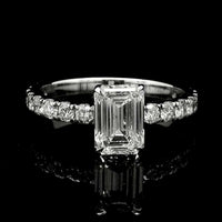 2.50 Carats Lab Grown Diamond 14K Gold Ring