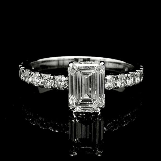 2.50 Carats Lab Grown Diamond 14K Gold Ring